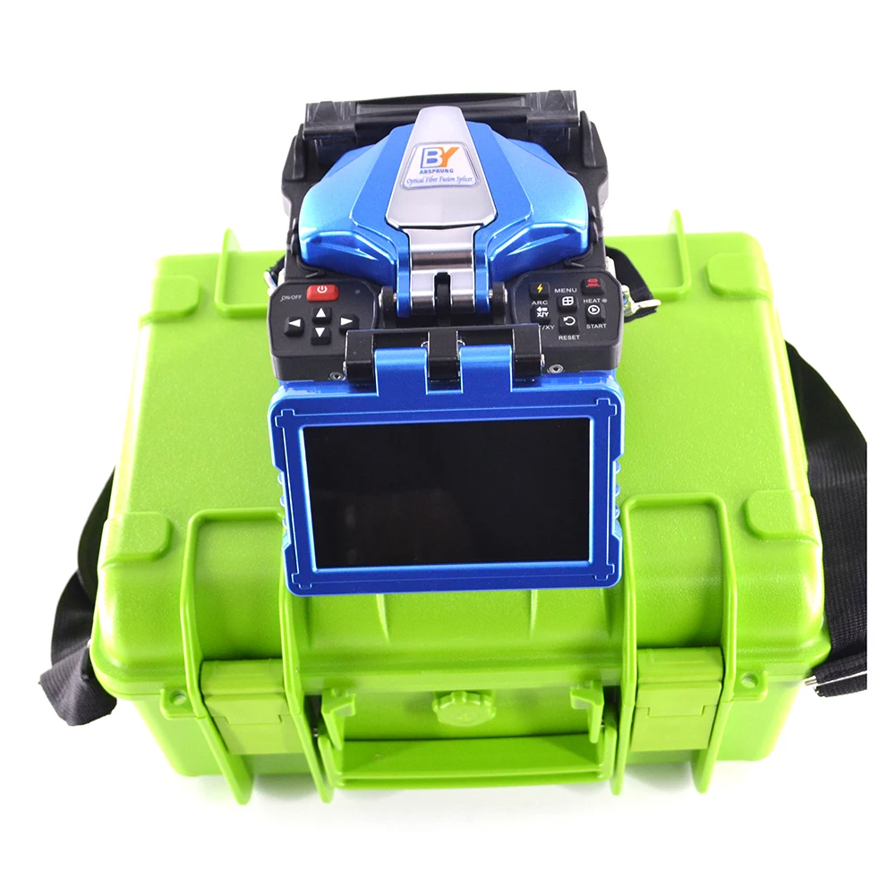 German brand FTTH fiber fusion splicer BY-A6s 7sec fast splicing welding machine equal INNO view 5
German brand FTTH fiber fusion splicer BY-A6s 7sec fast splicing welding machine equal INNO view 5