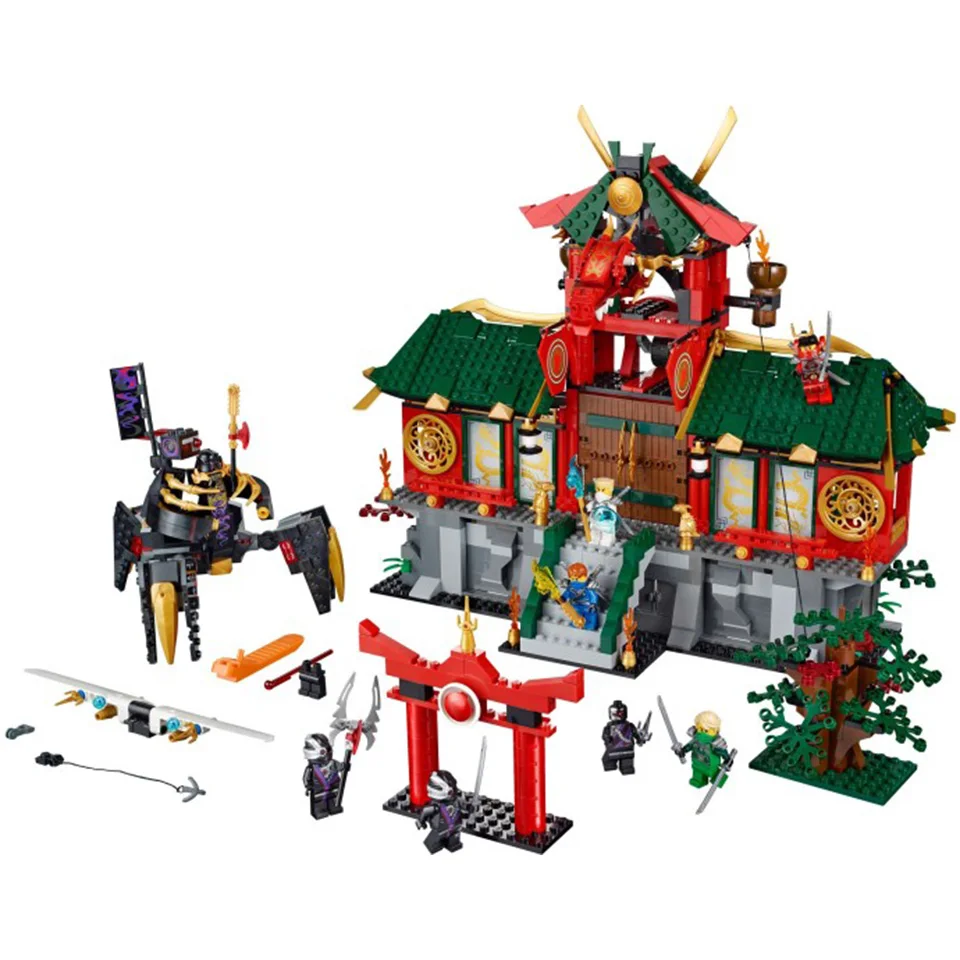 Ninja Set Compatible With Legoing Ninjago 70728 Battle For Ninjago City Model Building Blocks 1223 Pcs Bricks Children Gift Toys
Ninja Set Compatible With Legoing Ninjago 70728 Battle For Ninjago City Model Building Blocks 1223 Pcs Bricks Children Gift Toys