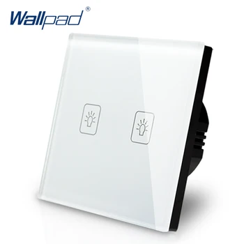 Eu 2 Gang 1 Way Switch European Standard 86 Wallpad White Tempered Glass LED Touch Light Wall Switches 2 Gang EU Free Shipping
Eu 2 Gang 1 Way Switch European Standard 86 Wallpad White Tempered Glass LED Touch Light Wall Switches 2 Gang EU Free Shipping