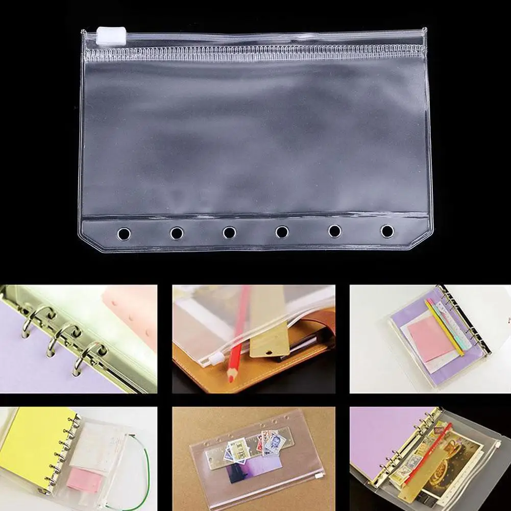 1Pc A7 PVC Presentation Binder Foldesr Zipper Receive Bag Concise Planner Spiral Filing Products Holder Bag File Organizer
1Pc A7 PVC Presentation Binder Foldesr Zipper Receive Bag Concise Planner Spiral Filing Products Holder Bag File Organizer