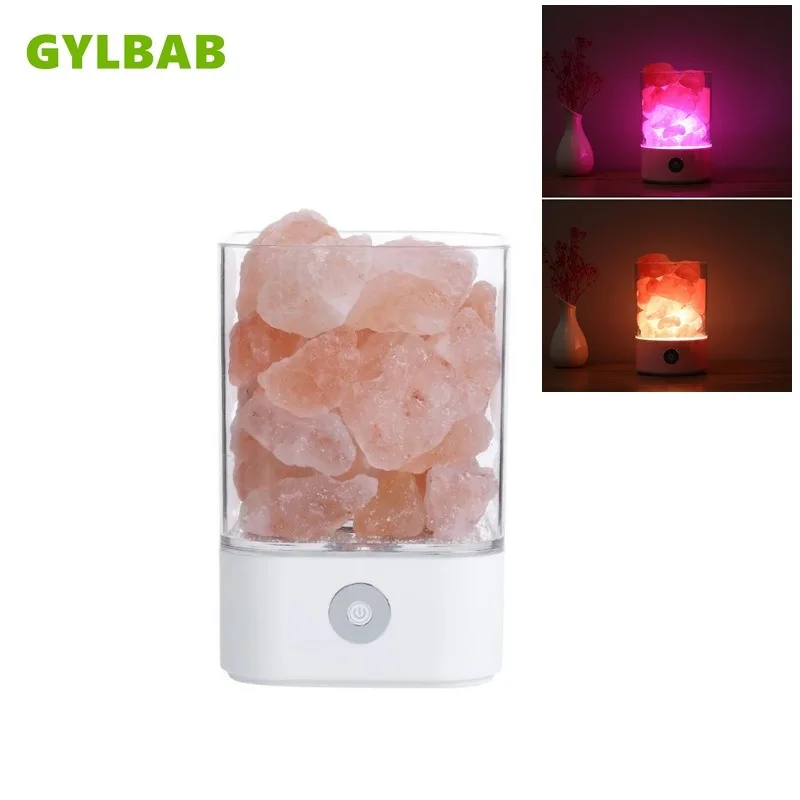 GYLBAB USB Crystal DC 5V natural himalayan salt led bulb Air Purifier Mood dimming warm night light table lamp bedroom desk
GYLBAB USB Crystal DC 5V natural himalayan salt led bulb Air Purifier Mood dimming warm night light table lamp bedroom desk