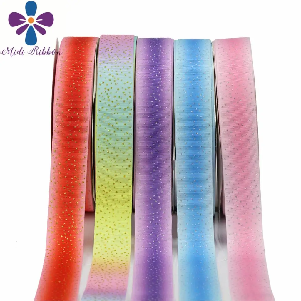 1-1/2"38mm Full Dots Silver&Gold Glitter Pink Gradient Color Printed Grosgrain Ribbon Rainbow DIY Bowknots Decor 50yards/roll
1-1/2"38mm Full Dots Silver&Gold Glitter Pink Gradient Color Printed Grosgrain Ribbon Rainbow DIY Bowknots Decor 50yards/roll