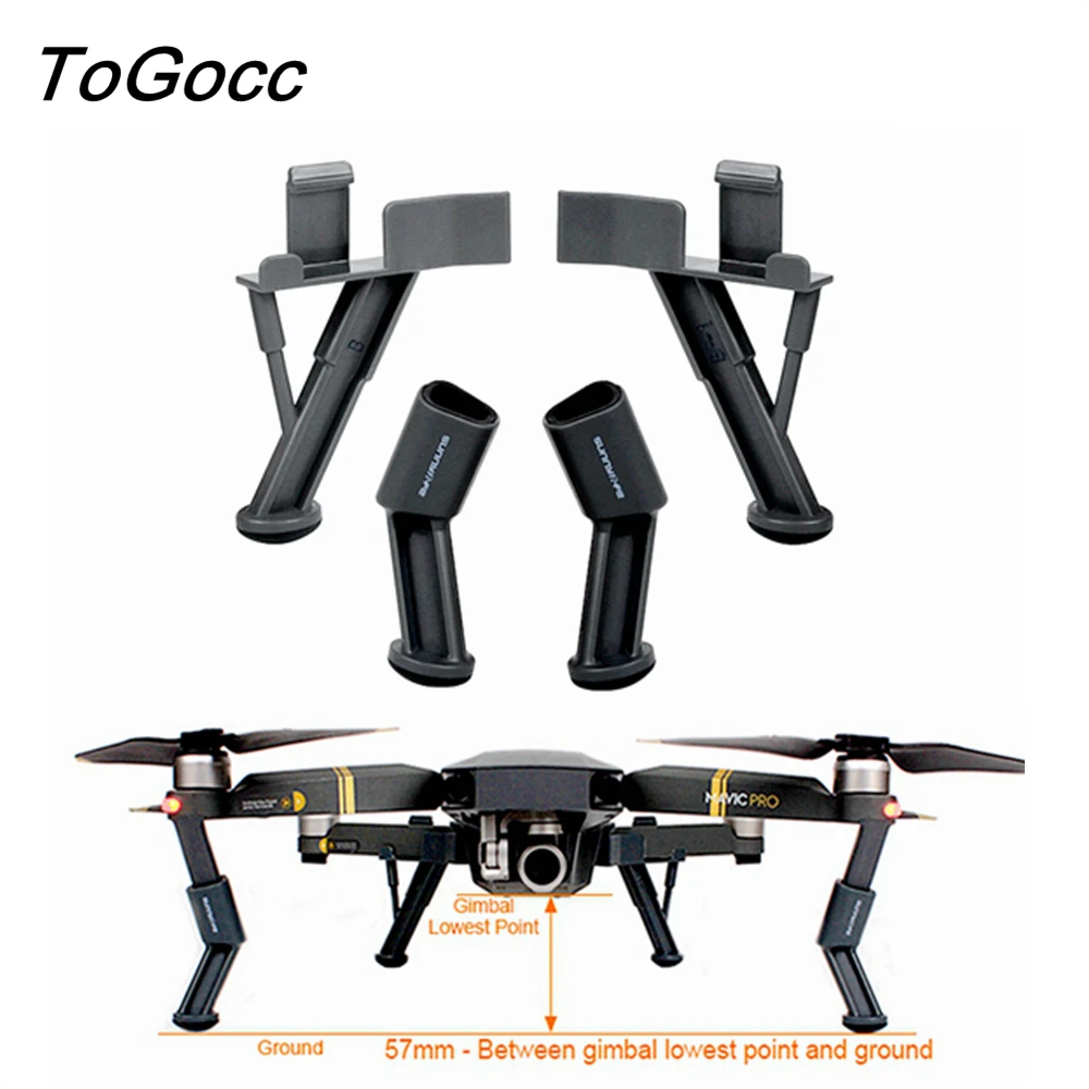 Landing Gear Leg Extended Protection Holder Mount Kit For DJI Mavic Pro / Platinum / Alpine White Drone Accessory
Landing Gear Leg Extended Protection Holder Mount Kit For DJI Mavic Pro / Platinum / Alpine White Drone Accessory