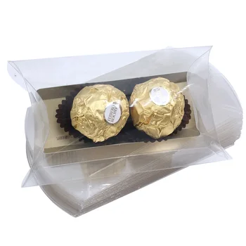 Wedding Gift Boxes 100pcs Pillow Shape Transparent Candy Box PVC Box for Wedding Party Favor Decor 12*8*2.5cm caja de dulces
Wedding Gift Boxes 100pcs Pillow Shape Transparent Candy Box PVC Box for Wedding Party Favor Decor 12*8*2.5cm caja de dulces