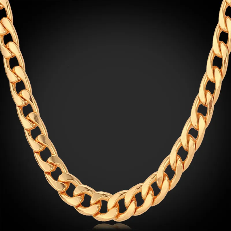 Kpop Men Chain Necklaces Gold/Rose Gold/Silver/Black Color High Quality Jewelry 56CM Long 8MM Wide Necklace For Men N021
Kpop Men Chain Necklaces Gold/Rose Gold/Silver/Black Color High Quality Jewelry 56CM Long 8MM Wide Necklace For Men N021