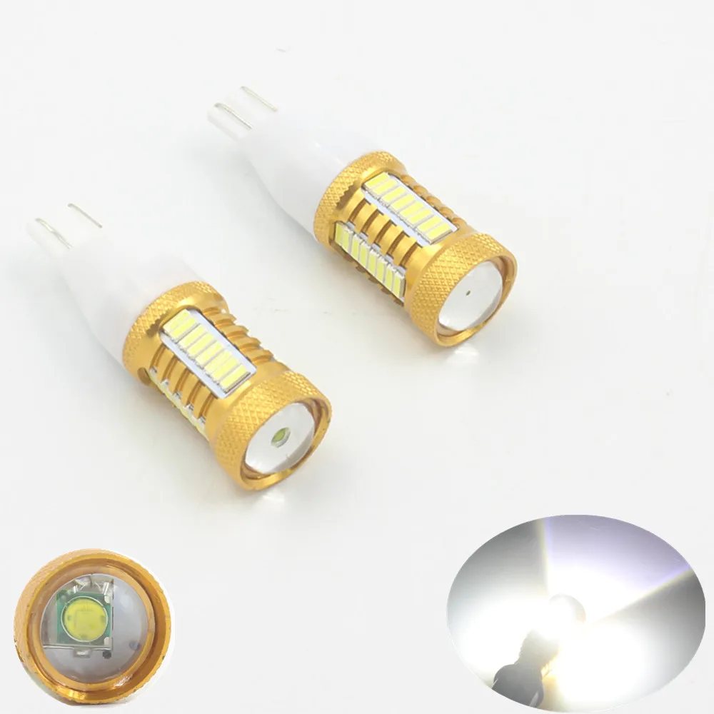 1X car styling Car Auto LED T15 W16W Canbus 33 smd 5630 cree LED Light Bulb No error led light parking T10 LED Car Side Light
1X car styling Car Auto LED T15 W16W Canbus 33 smd 5630 cree LED Light Bulb No error led light parking T10 LED Car Side Light