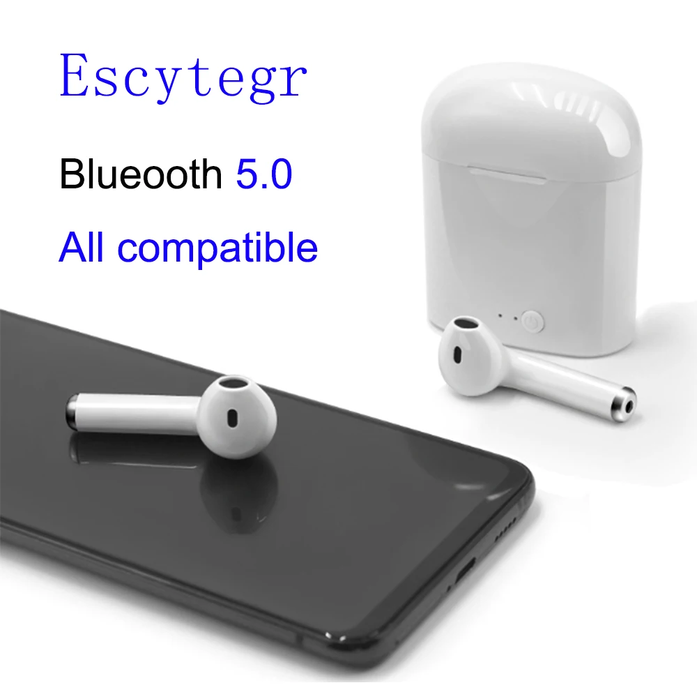 i7s TWS Bluetooth Earphone Stereo Earbud Dual Microphone Handfree Wireless Headphones Charging Box For Mobile Phone
i7s TWS Bluetooth Earphone Stereo Earbud Dual Microphone Handfree Wireless Headphones Charging Box For Mobile Phone