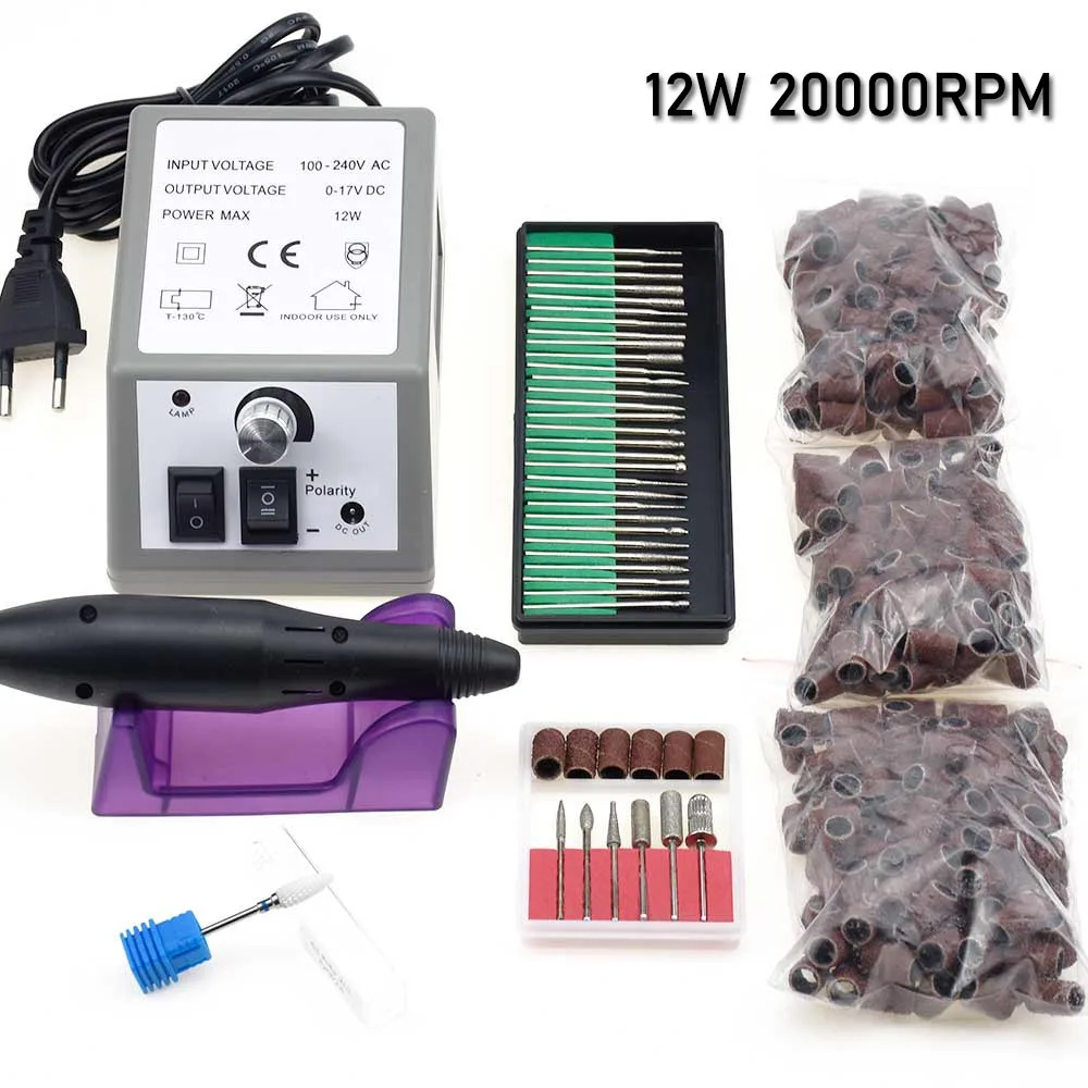 Nail Drill Machine Set Nail Art Electric Manicure Professional Milling Cutter Ceramic Polishing Nail Machine 300Pcs Sanding Band
Nail Drill Machine Set Nail Art Electric Manicure Professional Milling Cutter Ceramic Polishing Nail Machine 300Pcs Sanding Band