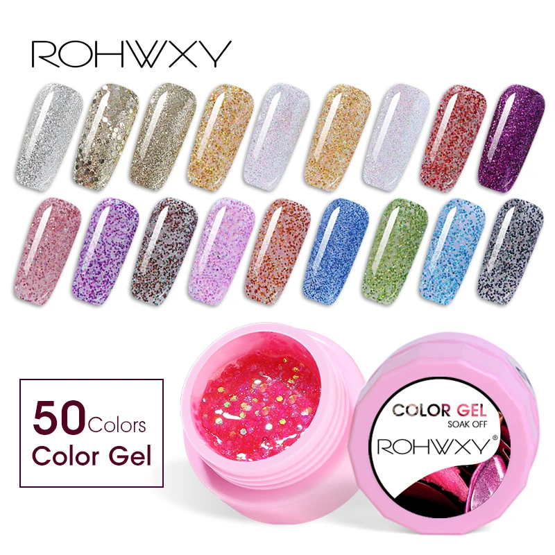 ROHWXY 5ml Gel Varnish Nail Polish UV Hybrid Varnishes Gel Nail Polish Set Glitter Vernis Semi Permanent primer gel nail polish
ROHWXY 5ml Gel Varnish Nail Polish UV Hybrid Varnishes Gel Nail Polish Set Glitter Vernis Semi Permanent primer gel nail polish