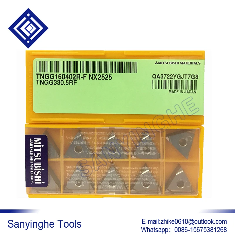 50 шт./лот TNGG160404R-F NX2525 / TNGG160404L-F NX2525 ЧПУ карбидные Токарные вставки
50 шт./лот TNGG160404R-F NX2525 / TNGG160404L-F NX2525 ЧПУ карбидные Токарные вставки