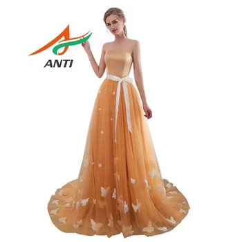 ANTI 2019 Simple Butterfly Appliques Backless Evening Dress Luxury Lace Formal Gowns Celebrity Dress A-Line Wedding Party
ANTI 2019 Simple Butterfly Appliques Backless Evening Dress Luxury Lace Formal Gowns Celebrity Dress A-Line Wedding Party