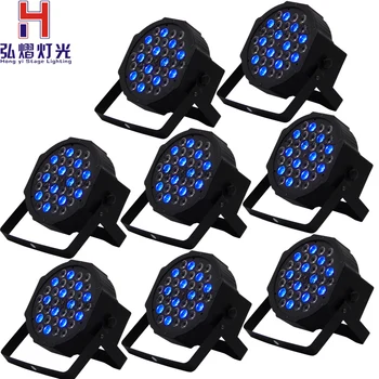 Hongyi Stage Lighting Factory Sale 8pcs/lot Luxury DMX LED Flat Par Light 36X1W RGB High Quality Dj Lighting
Hongyi Stage Lighting Factory Sale 8pcs/lot Luxury DMX LED Flat Par Light 36X1W RGB High Quality Dj Lighting