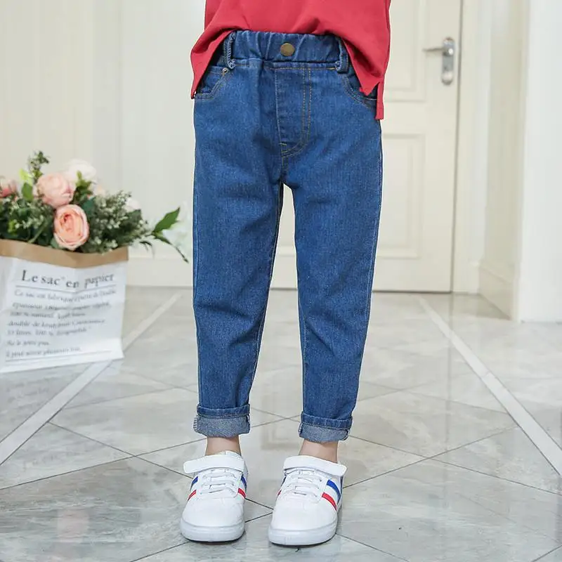 2019 New Spring Autumn Children Stretch Cotton Jeans Kids Girls Leisure Denim Trousers Teens Girls Solid Elastic Waist Pants Q72
2019 New Spring Autumn Children Stretch Cotton Jeans Kids Girls Leisure Denim Trousers Teens Girls Solid Elastic Waist Pants Q72