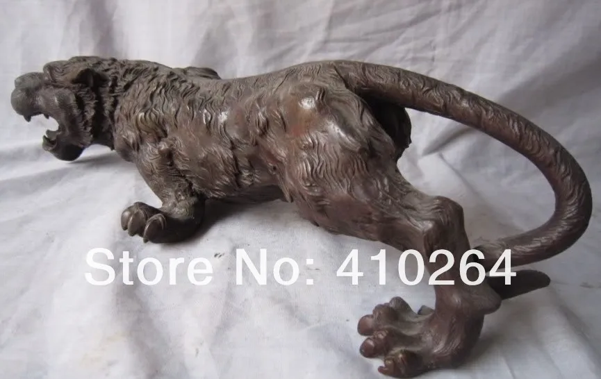 Shipping 13" Lovely Chinese Pure Bronze Leopard Panther Statue discount 30%
Shipping 13" Lovely Chinese Pure Bronze Leopard Panther Statue discount 30%