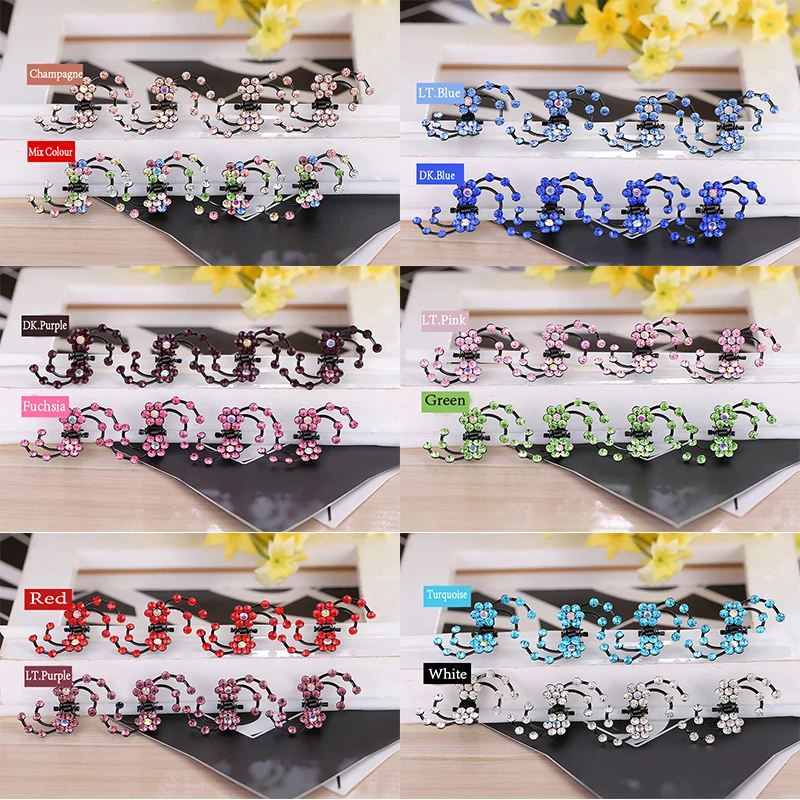 Cute 6Pcs/lot Girls Snowflake Hair Clips Hairpins Headwear Rhinestone Hair Claws Hair Accessories 2018 New Fashion
Cute 6Pcs/lot Girls Snowflake Hair Clips Hairpins Headwear Rhinestone Hair Claws Hair Accessories 2018 New Fashion