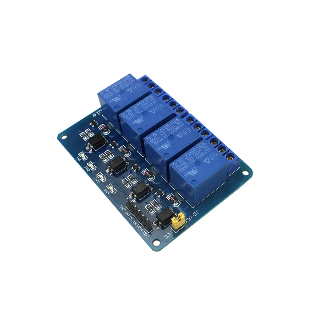 5V 4-Channel Relay Module Shield for Arduino ARM PIC AVR DSP Electronic 5V 4 Channel Relay.4 road 5V Relay Module
5V 4-Channel Relay Module Shield for Arduino ARM PIC AVR DSP Electronic 5V 4 Channel Relay.4 road 5V Relay Module