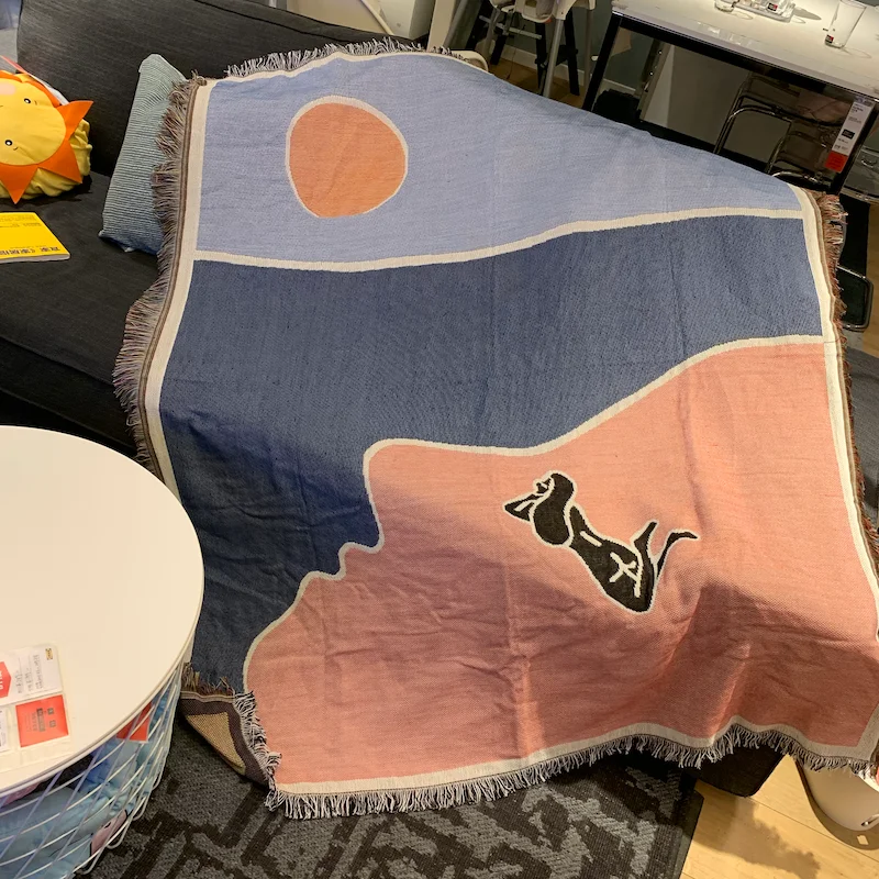 Abstract Color Block Art Blanket Thick Bed Sheets Line Blanket Girl Sunbathing Sofa Throw Cover Knit Blanket for Bed Tapestry
Abstract Color Block Art Blanket Thick Bed Sheets Line Blanket Girl Sunbathing Sofa Throw Cover Knit Blanket for Bed Tapestry