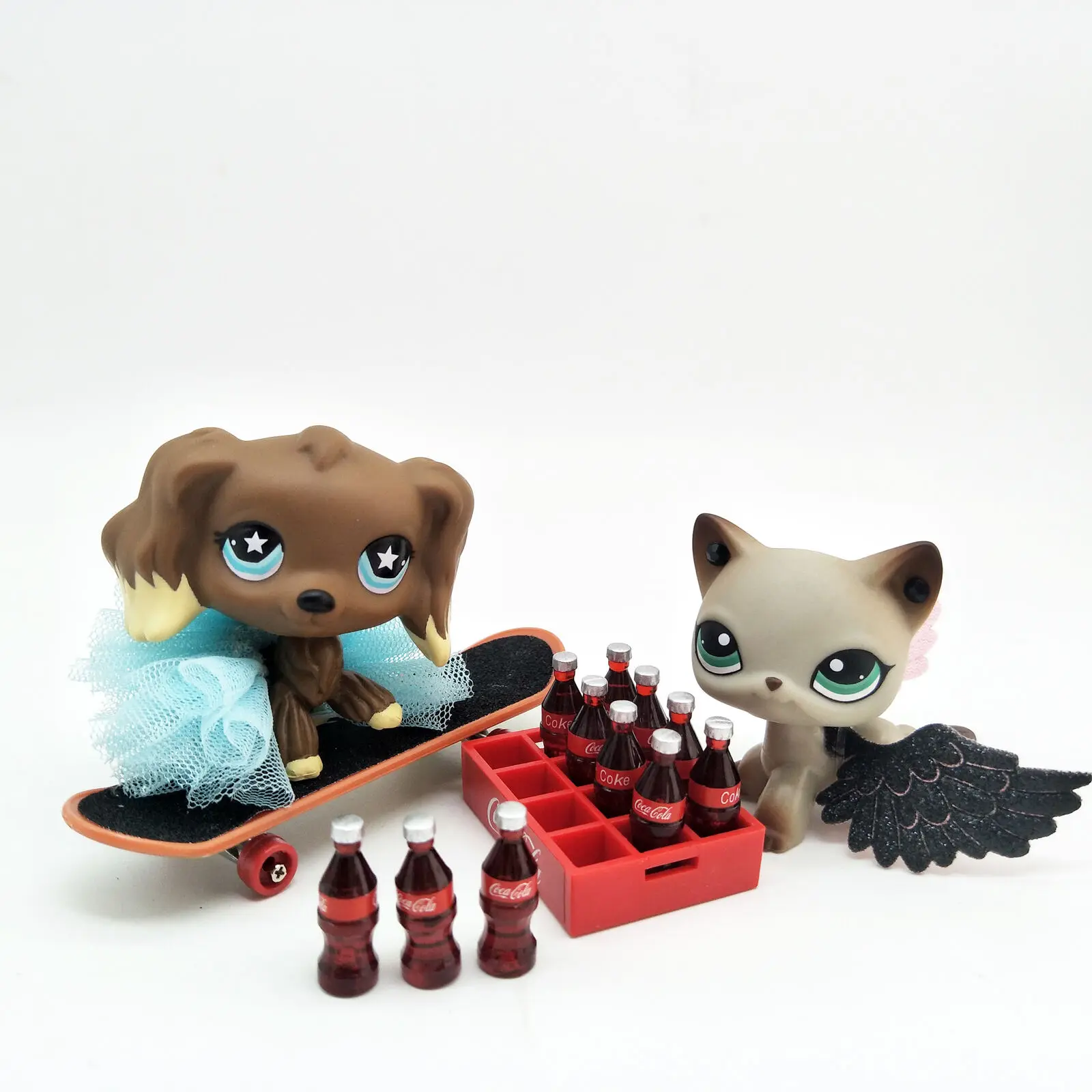 2pcs Pet Shop Short Hair Cat #391 With Cocker Spaniel Dog #960 Rarewith 13 Cute Accessories
2pcs Pet Shop Short Hair Cat #391 With Cocker Spaniel Dog #960 Rarewith 13 Cute Accessories