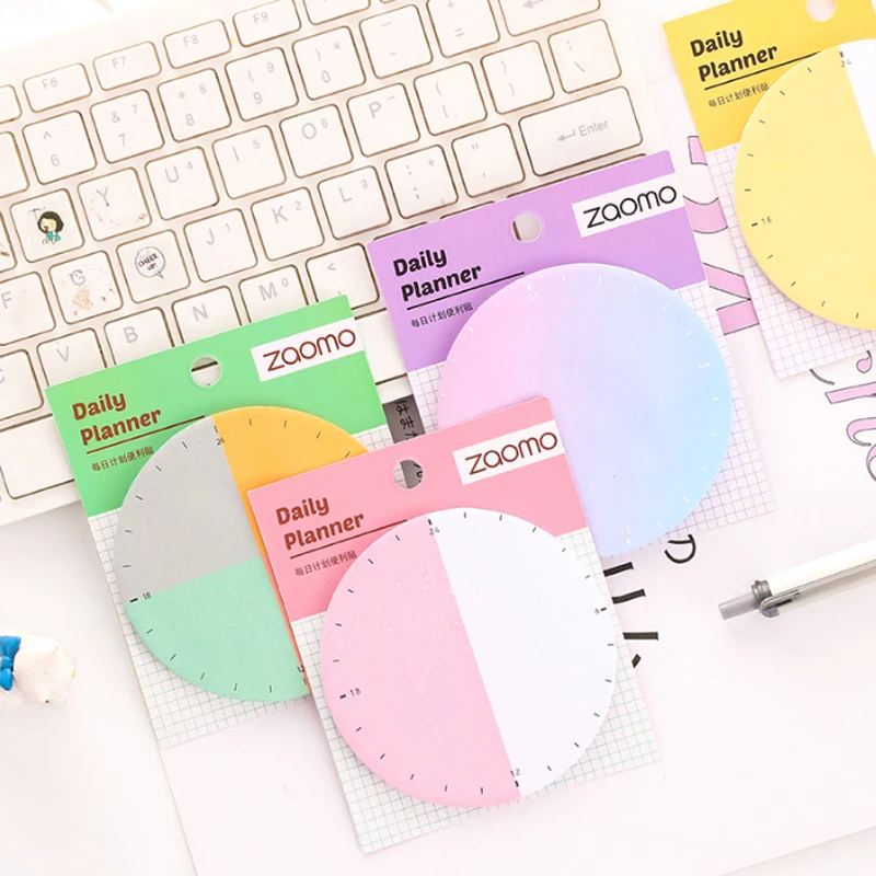 1X Creative clock plan Memo pad Sticker Portable message stickers Pad Sticky Post Diy Office School Stationery 30 sheets
1X Creative clock plan Memo pad Sticker Portable message stickers Pad Sticky Post Diy Office School Stationery 30 sheets