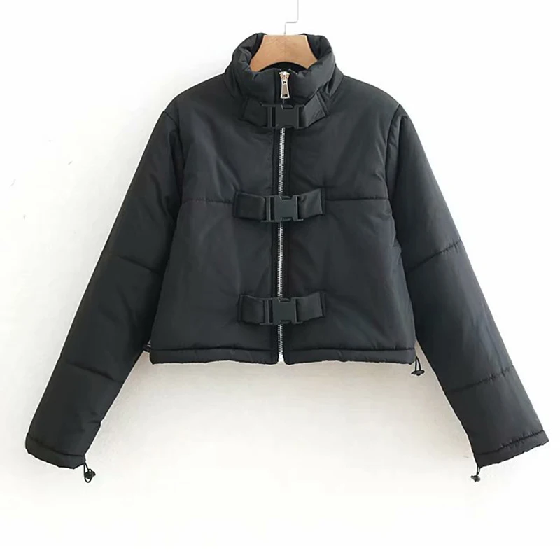 Square Buckle Women Streetwear Winter 2019 For Women Outerwear Casual Thick Women Winter Parka Warm Stylish Women's Jackets
Square Buckle Women Streetwear Winter 2019 For Women Outerwear Casual Thick Women Winter Parka Warm Stylish Women's Jackets