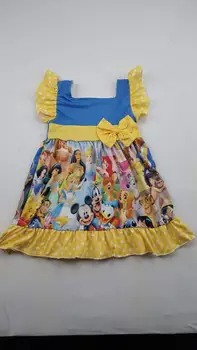 pearl dress with cartoon special print dresses party boutique girls fashion frock
pearl dress with cartoon special print dresses party boutique girls fashion frock