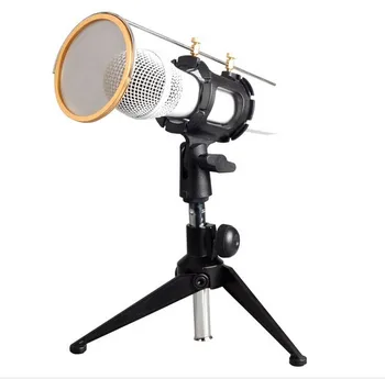 High Quality Universal Handled Condenser Computer Microphone Shock Mount with Wind Screen Suspension mount with Hot shoe
High Quality Universal Handled Condenser Computer Microphone Shock Mount with Wind Screen Suspension mount with Hot shoe