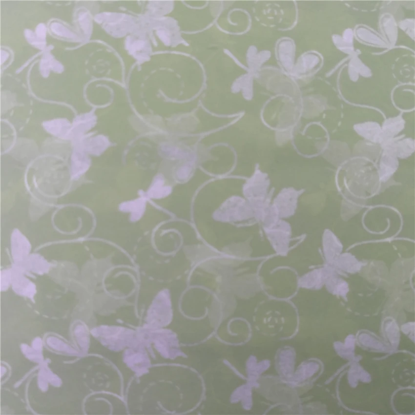 

120pcs Fresh Green Butterflies Pattern Gift Wrapping Tissue Paper for Party & Decoration Free Shipping