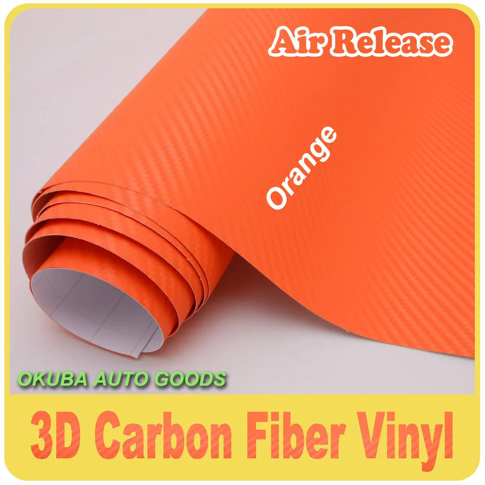 Air Release Orange 3D Carbon Fiber Vinyl 0.13mm Thickness Free shipping size:1.52*30m
Air Release Orange 3D Carbon Fiber Vinyl 0.13mm Thickness Free shipping size:1.52*30m