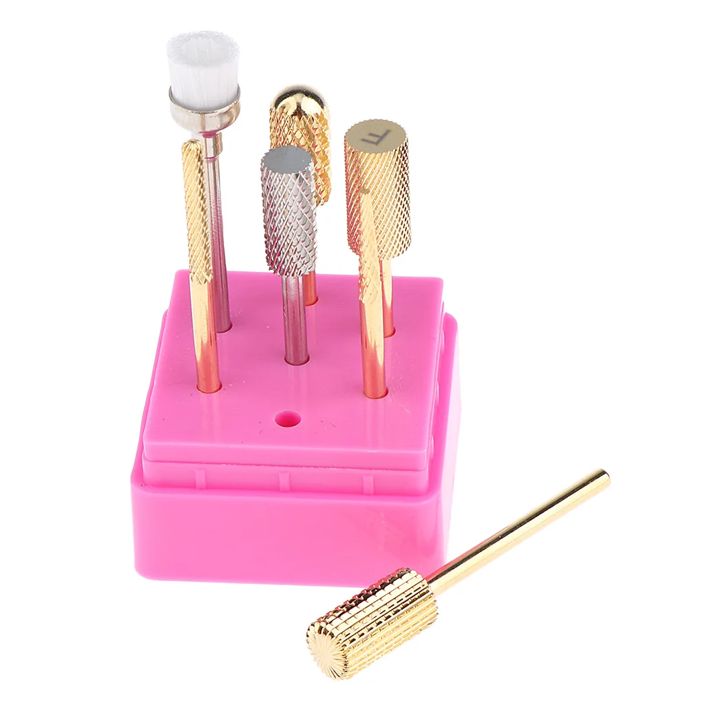 Professional 3/32 in Nail Drill Bits Brush Kit for Electric Carbide Rotary Manicure Pedicure Nail Art Tools, Set of 7
Professional 3/32 in Nail Drill Bits Brush Kit for Electric Carbide Rotary Manicure Pedicure Nail Art Tools, Set of 7