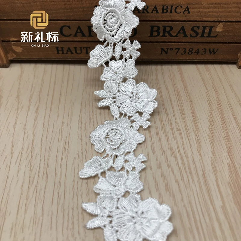 Flower Embroidery Lace Water Soluble Black White Polyester Yarn Lace Household DIY Clothing Accessories Sewing Embroidery Lace
Flower Embroidery Lace Water Soluble Black White Polyester Yarn Lace Household DIY Clothing Accessories Sewing Embroidery Lace