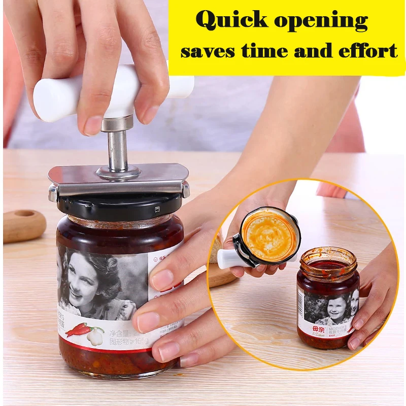 Can opener bottle opener stainless steel can helper multifunction jar opener easy to turn on the cover for can tin bottle
Can opener bottle opener stainless steel can helper multifunction jar opener easy to turn on the cover for can tin bottle