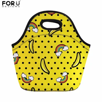 FORUDESIGNS Thermal Bag Banana Print Lunch Bag for Women Student School Meals Sacola Food Storage Bolsa Children Picnic Bag 2018
FORUDESIGNS Thermal Bag Banana Print Lunch Bag for Women Student School Meals Sacola Food Storage Bolsa Children Picnic Bag 2018
