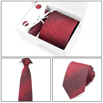 High Quality 2019 New Brand Ties for Men 8CM Slim Neckties Male Dress Business Party Wedding Men Tie with Gift Box
High Quality 2019 New Brand Ties for Men 8CM Slim Neckties Male Dress Business Party Wedding Men Tie with Gift Box