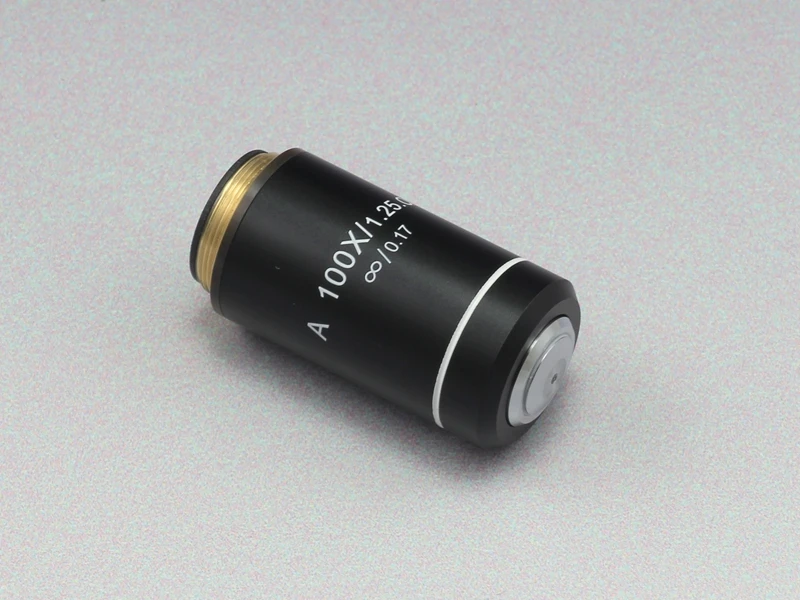 High Quality 100X Metal Infinity Achromatic Objective Lens for Olympus Biological Microscope
High Quality 100X Metal Infinity Achromatic Objective Lens for Olympus Biological Microscope