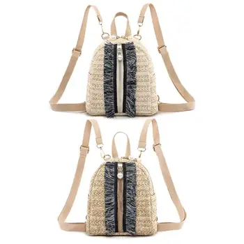 Women Cute Small Backpacks Women Straw Woven Shoulder School Bags Casual Knapsack Girl Straw School Bag Fashion Backpack
Women Cute Small Backpacks Women Straw Woven Shoulder School Bags Casual Knapsack Girl Straw School Bag Fashion Backpack