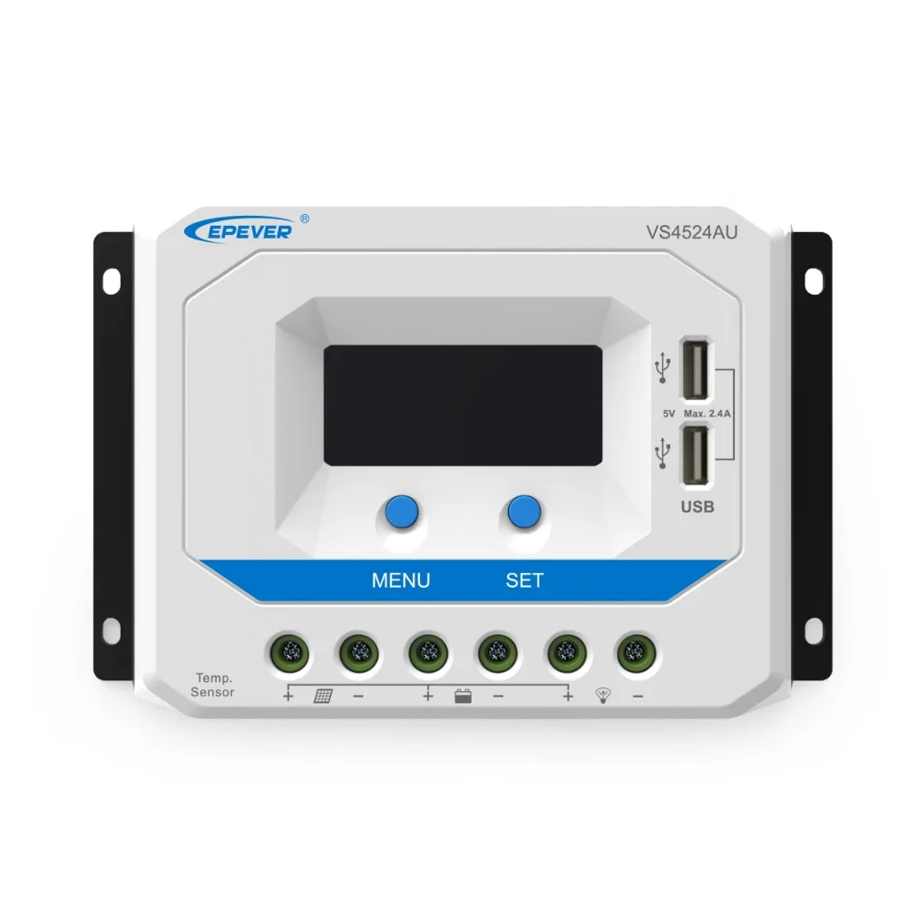 45A PWM ViewStar AU Solar Controller 12V/24V/36V/48VDC Auto Battery Charge Regulator VS4524AU VS4548AU Epever Solar Regulator
45A PWM ViewStar AU Solar Controller 12V/24V/36V/48VDC Auto Battery Charge Regulator VS4524AU VS4548AU Epever Solar Regulator