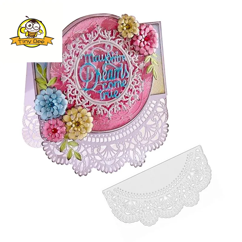 Lace Flower Tie Die Metal Cutting Dies New 2019 for Craft Dies Scrapbooking Card Making Embossing Die Cut Cover Decor
Lace Flower Tie Die Metal Cutting Dies New 2019 for Craft Dies Scrapbooking Card Making Embossing Die Cut Cover Decor