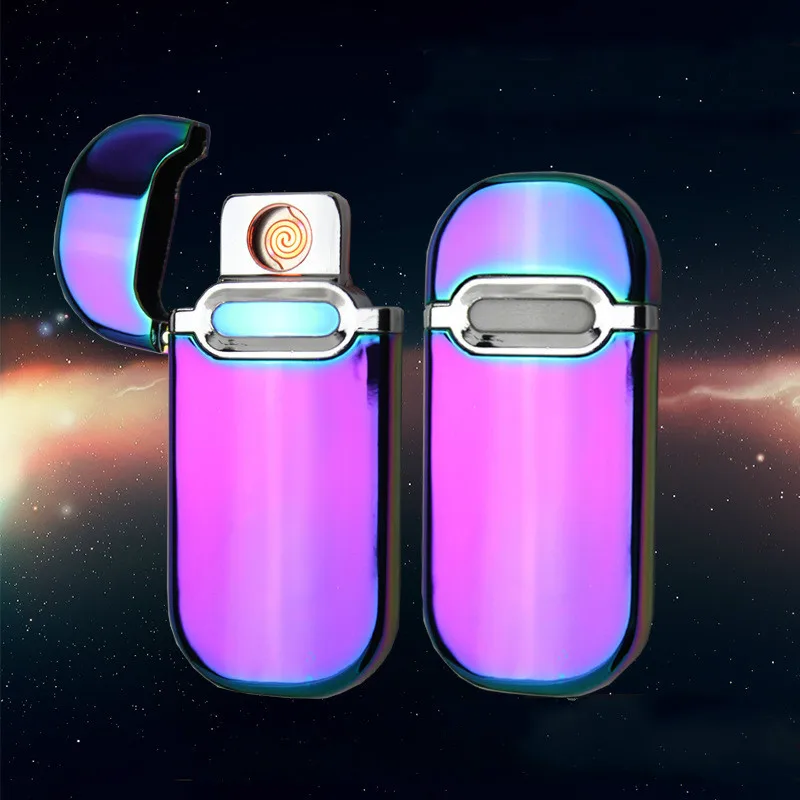 NEW model flashlight lighter double-sided cigarette lighter metal USB charge wind-proof creative men's gift many colour
NEW model flashlight lighter double-sided cigarette lighter metal USB charge wind-proof creative men's gift many colour