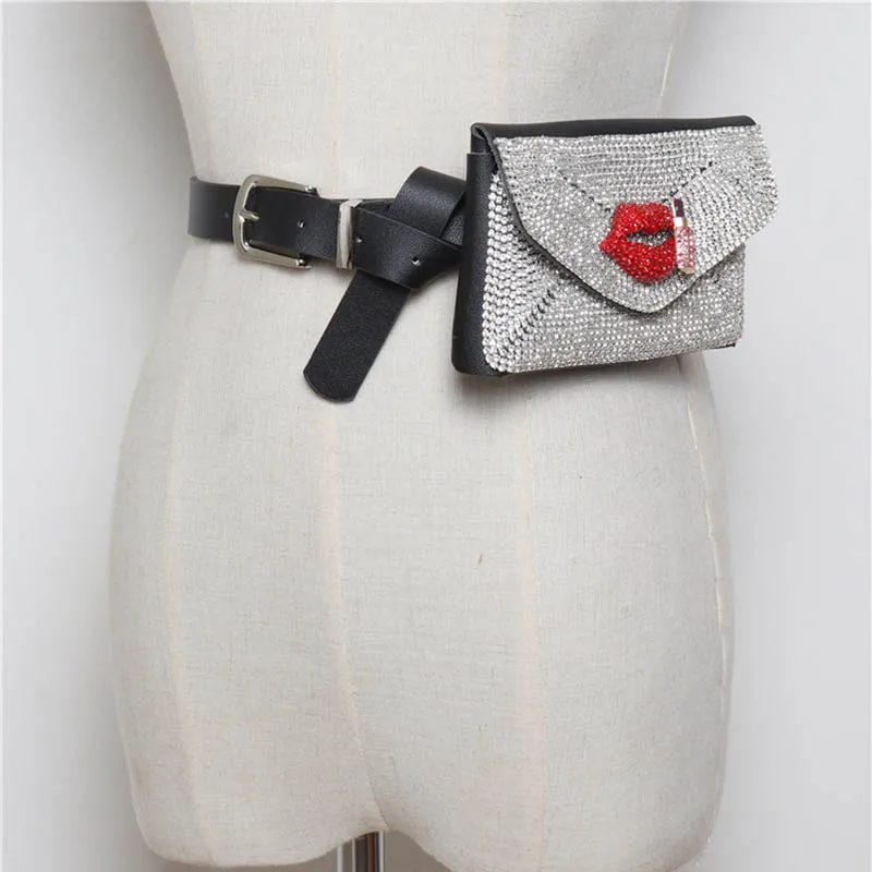 ZDARLBO Fashion Wild Fanny Pack Flash Drill Decorative Detachable Waist Bag Mobile Phone Bag Belt Female Designer Brand Bum Bags
ZDARLBO Fashion Wild Fanny Pack Flash Drill Decorative Detachable Waist Bag Mobile Phone Bag Belt Female Designer Brand Bum Bags