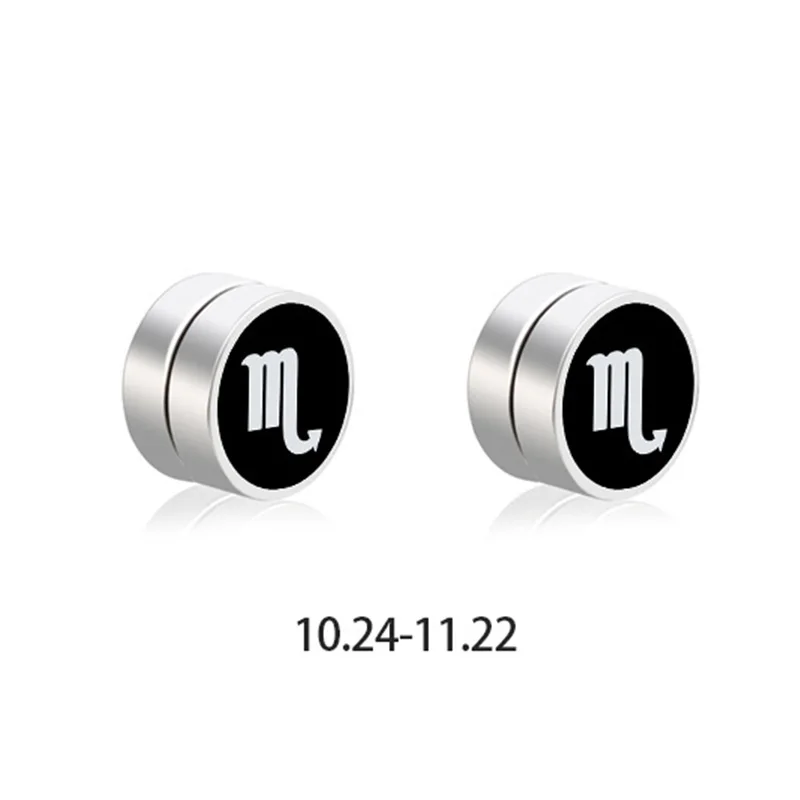 Otakoo lack Non Piercing Clip On Ear Round Ear Stud Mens Women Fake Ear Plugs Scorpio Punk No Pierced Magnetic Earrings For Men
Otakoo lack Non Piercing Clip On Ear Round Ear Stud Mens Women Fake Ear Plugs Scorpio Punk No Pierced Magnetic Earrings For Men