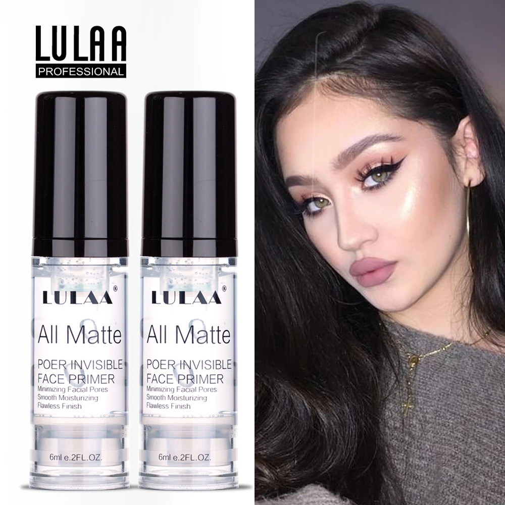 LULAA Matte Primer Make Up Base Foundation Liquid Make Up Fine Lines Oil-control Facial Cream Brighten Cosmetic
LULAA Matte Primer Make Up Base Foundation Liquid Make Up Fine Lines Oil-control Facial Cream Brighten Cosmetic