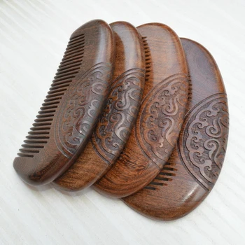 Wooden Vintage Carving Comb Wood Combs No Static Lice Beard Comb Hair Styling Natural Green Sandalwood Super Narrow Tooth
Wooden Vintage Carving Comb Wood Combs No Static Lice Beard Comb Hair Styling Natural Green Sandalwood Super Narrow Tooth