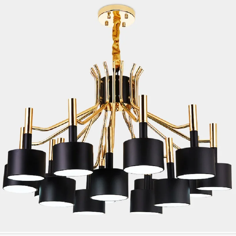 Nordic living room chandelier postmodern minimalist dining room lamp creative chandelier industrial iron hotel lobby
Nordic living room chandelier postmodern minimalist dining room lamp creative chandelier industrial iron hotel lobby