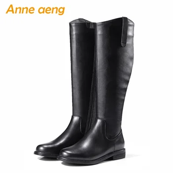 2019 New Winter Women Knee-High Boots Genuine Leather Middle Heels Zip Sexy Ladies motorcycle boots black women shoes size 33-42 
2019 New Winter Women Knee-High Boots Genuine Leather Middle Heels Zip Sexy Ladies motorcycle boots black women shoes size 33-42