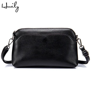 HMILY Women Mini Bag Genuine Leather Socialite Messenger Bag 100% Natural Cowhide Female Shoulder Bag Leisure Ladies Hand Bag
HMILY Women Mini Bag Genuine Leather Socialite Messenger Bag 100% Natural Cowhide Female Shoulder Bag Leisure Ladies Hand Bag