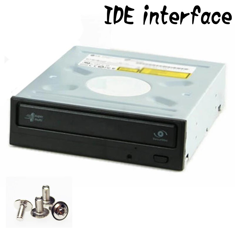 Universal For LG 24x DVD-RW Desktop PC Internal IDE Optical Drive Device Recording DVD/CD Discs Black Bezel
Universal For LG 24x DVD-RW Desktop PC Internal IDE Optical Drive Device Recording DVD/CD Discs Black Bezel