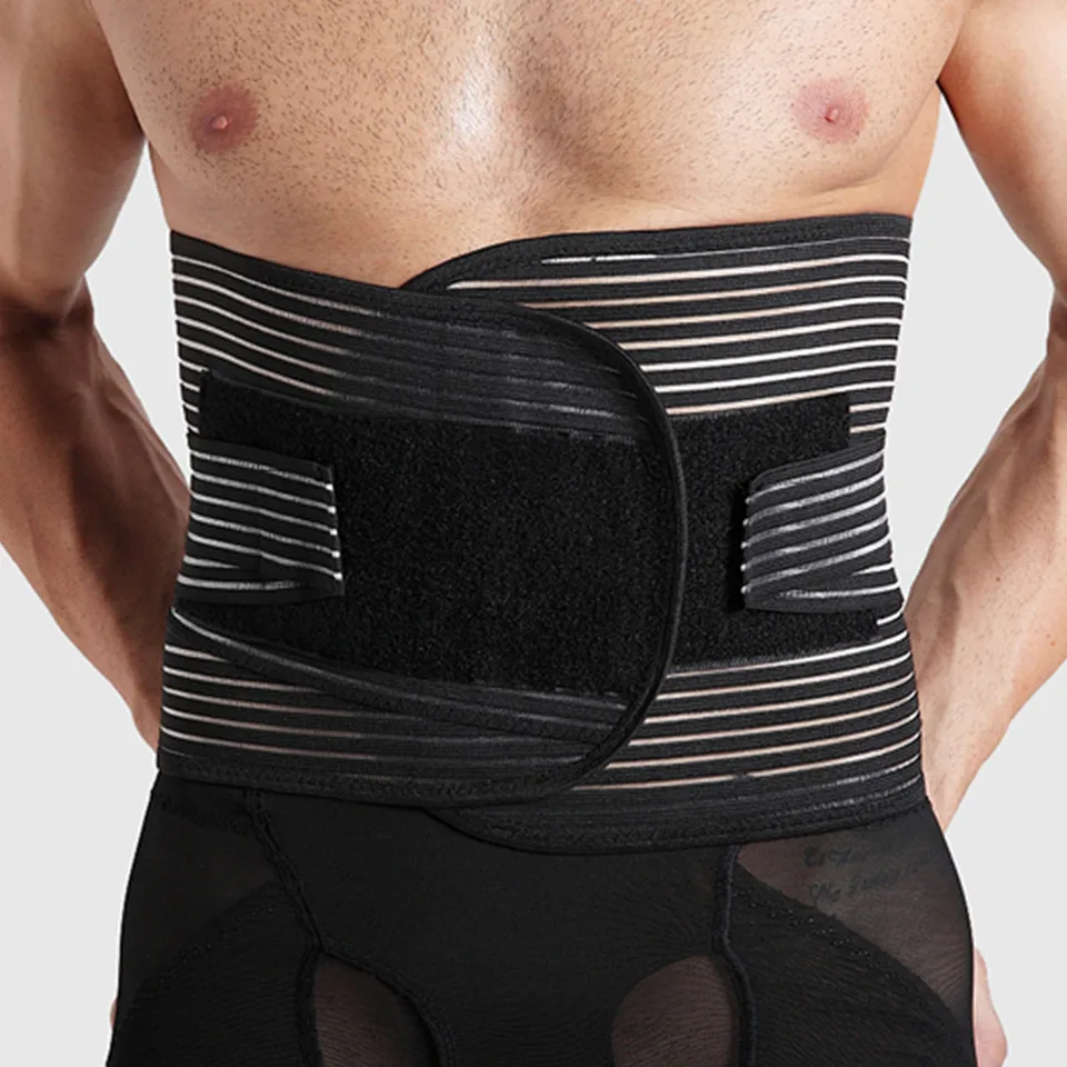 Quality Men Double Adjustable Lumbar Waist Support Waist Trimmer Belt Medical Exercise Weight Loss Burn Shaper Gym Fitness Belts
Quality Men Double Adjustable Lumbar Waist Support Waist Trimmer Belt Medical Exercise Weight Loss Burn Shaper Gym Fitness Belts