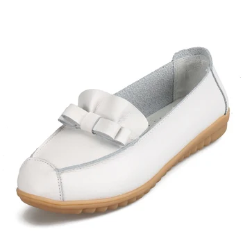 Women Shoes Leathe Loafers Fashion Casual Flats Nurse Shoes Non-Slip Oxford Mother Shoes Breathable Wearable Summer Nice New
Women Shoes Leathe Loafers Fashion Casual Flats Nurse Shoes Non-Slip Oxford Mother Shoes Breathable Wearable Summer Nice New