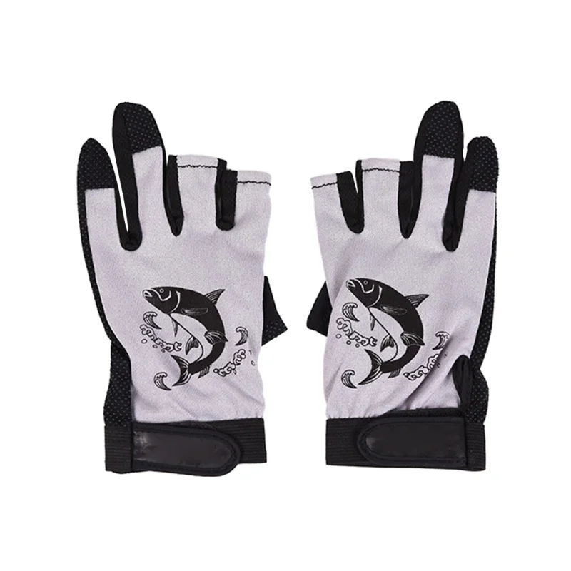 1 Pair Outdoor Sports Three Fingerless Soft Breathable Anti-slip Fishing Gloves Outdoor Hunting Climbing Riding Gloves
1 Pair Outdoor Sports Three Fingerless Soft Breathable Anti-slip Fishing Gloves Outdoor Hunting Climbing Riding Gloves