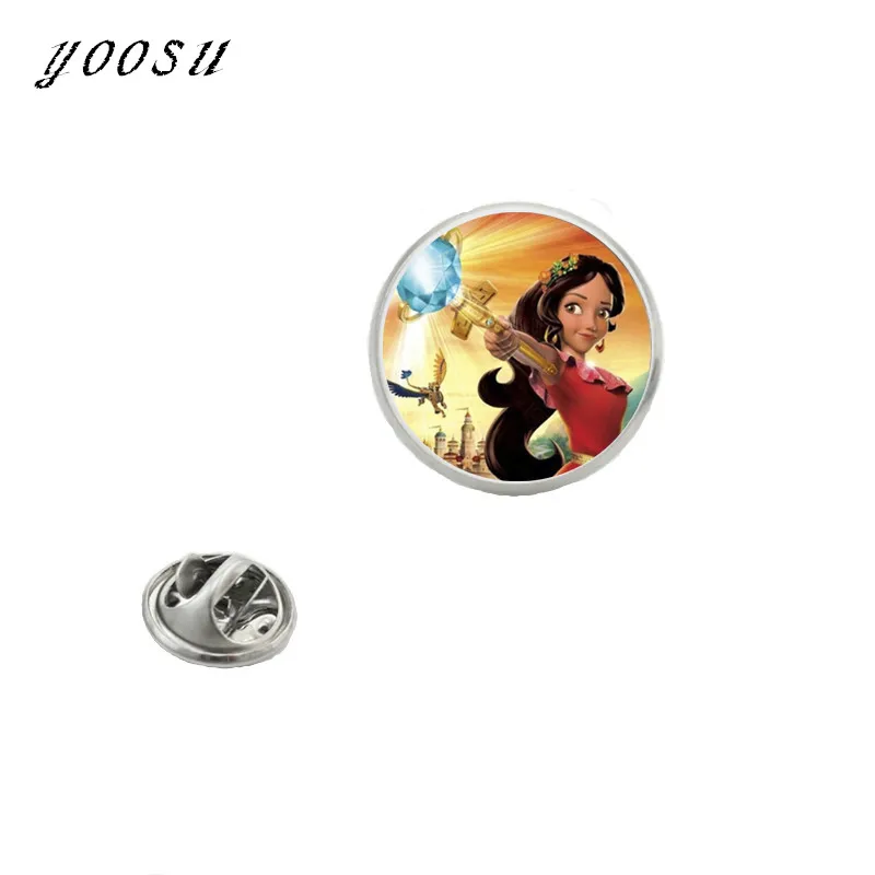 Elena of Avalor Pins Art Latam Princess Elena Brooch Glass Round Pin for Girls and Women
Elena of Avalor Pins Art Latam Princess Elena Brooch Glass Round Pin for Girls and Women